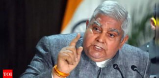 Must respect constitutional posts: Vice-President Jagdeep Dhankhar | India News