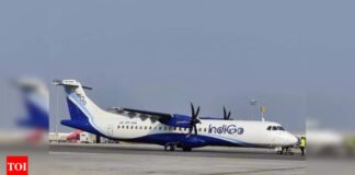 IndiGo ATR engines on Jaipur-Chandigarh flight flameout momentarily one after other in heavy rain, plane lands safely | India News