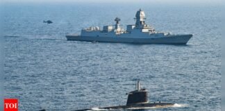 ‘Trident of naval power’: Indian Navy’s latest post amid tensions with Pakistan | India News
