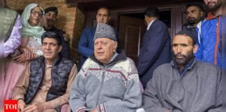 ‘Kashmir was and will always be part of India’: Farooq Abdullah meets tourists in Pahalgam after terror attack | India News