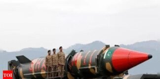 Pakistan claims it successfully tested surface-to-surface missile of 450km range | India News
