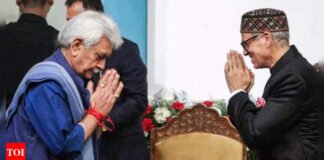 J&K LG finds business rules ‘contrary to Jammu and Kashmir Act’, sends file back to CM Omar Abdullah