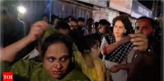 Watch: Priyanka Gandhi halts convoy, ensures medical help for road accident victim in Kerala | India News