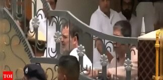 ‘Entire nation awaits justice’: Rahul Gandhi meets family of Navy officer killed in Pahalgam terror attack | India News