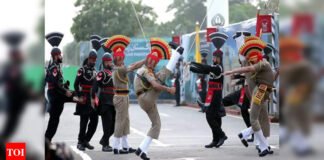 Beating Retreat restarts today at Punjab border check posts | India News