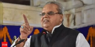 Kiru hydropower corruption case: CBI files chargesheet against former J&K governor Satya Pal Malik | India News