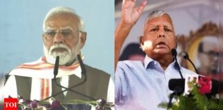 ‘Days of broken highways, poor railways are now part of history’: PM Modi in Bihar takes dig at Lalu Yadav’s ‘jungle raj’ | India News