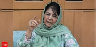 Mehbooba Mufti calls for end to ‘spectre of war’; says ‘NC wants more war and bodies’ | India News