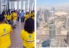 From Gujarat to Dubai: Indian tourists dance to the beats of Garba atop Burj Khalifa; viral video divides netizens | India News