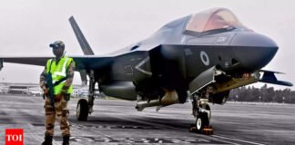 British Royal Navy’s F-35B Fighter jet grounded in Kerala after hydraulic failure; may be flown back in transport aircraft: Defence officials | India News