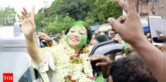 Kaliganj bypolls: TMC candidate Alifa Ahmed secures landslide victory against BJP’s Ashish Ghosh; CM Mamata Banerjee expresses gratitude | India News