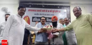 Indian Constitution is as Sacred as Bhagavad Gita, Guru Granth Sahib and Bible: Union minister SP Baghel | India News