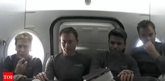 ‘Namaskar from space’: Astronaut Shubhanshu Shukla sends new message; enroute to ISS on Axiom-4 – Watch | India News