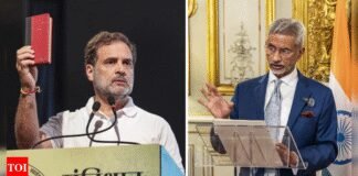 Jaishankar’s veiled dig at Rahul: Slams ‘Constitution in hand’ politics; blames Gandhi family for Emergency | India News