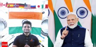 ‘You may be far, but hearts of 140cr Indians beat with you, it’s start of new era’: PM Modi to Shukla on ISS | India News
