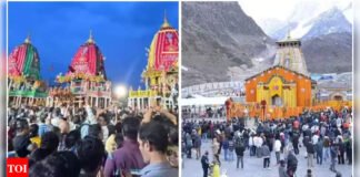 Morning news wrap: Puri stampede claims three lives near Gundicha Temple; Char Dham Yatra halted for 24 hours amid heavy rain alert; and more | India News