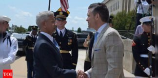 India-US relations: Jaishankar meets Hegseth in Pentagon; calls defence ties ‘consequential pillar’ | India News
