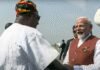 Five-nation tour: Modi becomes first PM to visit Ghana after 30 years; receives warm welcome from President Mahama at airport | India News