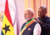 PM in Ghana: Modi conferred with highest state honour ‘The Officer of the Order of the Star of Ghana’; BJP lauds his 24 global awards | India News