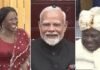 Watch: Ghana MPs honour PM Modi by donning Indian attire; wear pagdi and bandhgala suit to parliament | India News