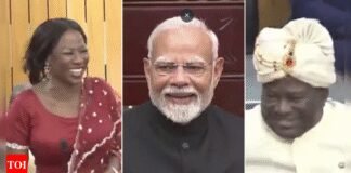 Watch: Ghana MPs honour PM Modi by donning Indian attire; wear pagdi and bandhgala suit to parliament | India News