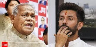 Bihar elections: Tensions in NDA? Jitan Ram Manjhi warns Chirag Paswan over past ‘mistakes’ | India News