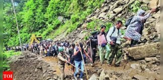 Rain fury: Landslides block over 100 roads in Uttarakhand, hit Kedar yatra | India News