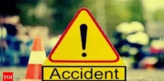 4 kids among 5 killed as truck on wrong side rams bike in UP | India News