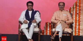 Language row: After 20 years, Thackeray brothers share stage at mega ‘victory’ rally | India News