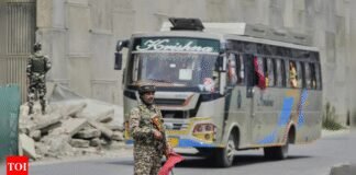 J&K: 36 Amarnath pilgrims injured as bus hits others | India News