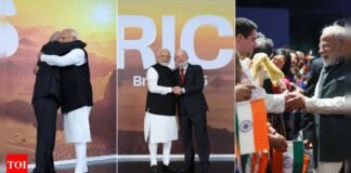 PM Modi arrives at Brics summit: Hugs and thanks Brazil President, welcomed by traditional dance on ‘Operation Sindoor’ theme | India News