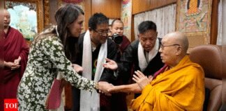 ‘An honour to meet His Holiness’: Top US official visits Dalai Lama in Dharamshala; joins 90th birthday celebrations | India News