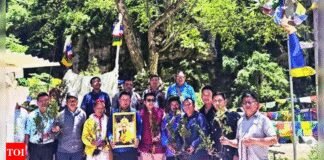 Dalai Lama’s b’day under tree that grew from his walking stick | India News
