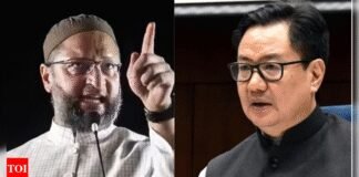 ‘India’s minorities are hostages’: Owaisi slams Rijiju over ‘benefits’ claim; says Muslims are called ‘jihadi’, ‘Rohingya’, and ‘Pakistani’ | India News