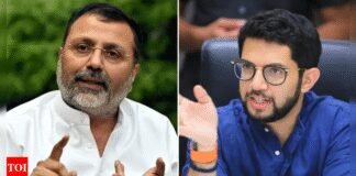 ‘Patak patak ke marenge’: BJP MP Dubey targets Thackerays amid language; draws Aaditya’s ire | India News