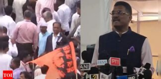 ‘Let them arrest me’: Maharashtra minister defies his own govt; joins MNS protest in Thane | India News