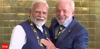 26th global award: PM Modi conferred Brazil’s highest honour — ‘Grand Collar of National Order of Southern Cross’ | India News