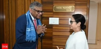 1st time in her 14 years as CM, a Tata Group chairman calls on Mamata Banerjee | India News