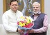 CM Dhami discusses projects with PM Modi: Presents Uttarakhand’s vision 2047; heritage, hydropower on agenda | India News