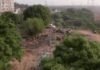Sabarmati demolition drive: Gandhinagar authorities raze 700 illegal structures along river bank – watch | India News