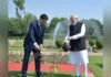 PM Modi, Mongolian President plant saplings under ‘Ek Ped Maa Ke Naam’ initiative | India News