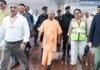 UP CM Yogi Adityanath inspects Noida airport site, inauguration expected soon | India News