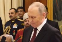 Rashtrapati Bhavan dinner: President Putin echoes ‘sabka saath, sabka vikas’ message – video | India News