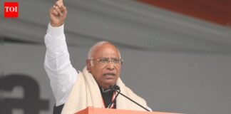 ‘Didn’t go for son’s operation’: Kharge addresses Congress mega rally to ‘save 140 crore people’; calls BJP ‘gaddar’ | India News