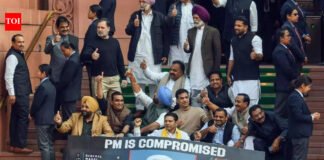 Rahul-Bittu spat, gherao of PM’s chair, adjournments – what happened in Parliament today | India News