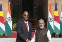 Prime Minister Narendra Modi meets Seychelles President Patrick Herminie | India News