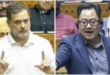 Watch: Rahul Gandhi snaps at reporters outside Parliament; Rijiju questions his stance | India News