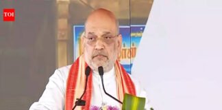 ‘Made Puducherry ATM of Gandhis’: Amit Shah on ex-CM Narayanasamy; says NDA aims to win 60% votes in 2026 polls | India News