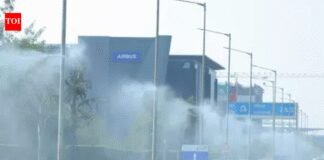 Rekha Gupta inaugurates 120 mist spray systems at Delhi airport | India News