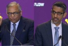 AI summit: From Tata Sons chair Chandrasekaran’s expansion strategy to Google CEO Pichai’s ‘vision’ — who said what | India News